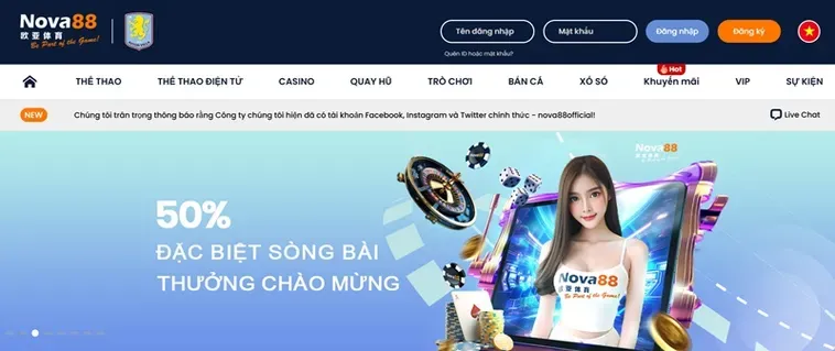 Những Chương Trình Khuyến Mãi Nhà Cái Nova88 Đẳng Cấp Nhất Cho Mọi Người Chơi