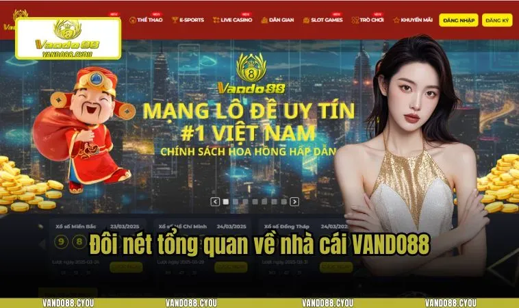 Siêu Khuyến Mãi Nhà Cái VANDO88 Ưu Đãi Khủng Cho Mọi Thành Viên