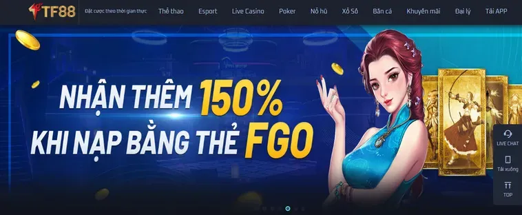 Đánh Giá Nhà Cái TF88 Thiên Đường Cá Cược Hiện Đại Cho Người Chơi Thông Thái